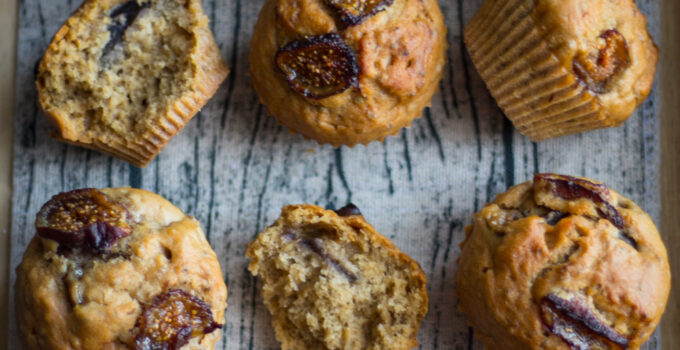 Muffin vegani ai fichi
